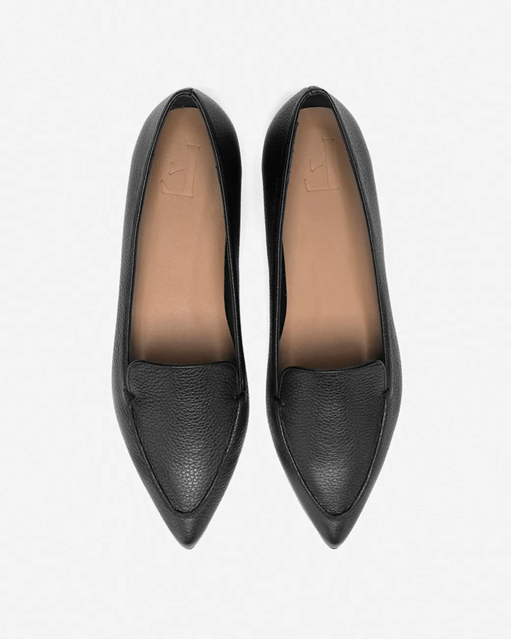 alex_grained_leather_blac_3.webp Loafers^Flattered Alex Grained Leather Black