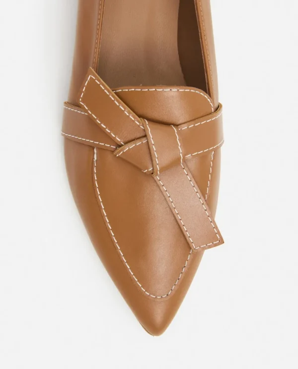 Loafers^Flattered Ally Leather Cognac