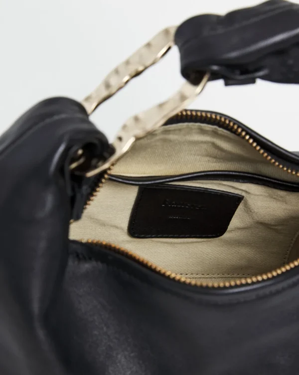 Shoulder Bags^Flattered Amanda Shoulder Bag Leather Black