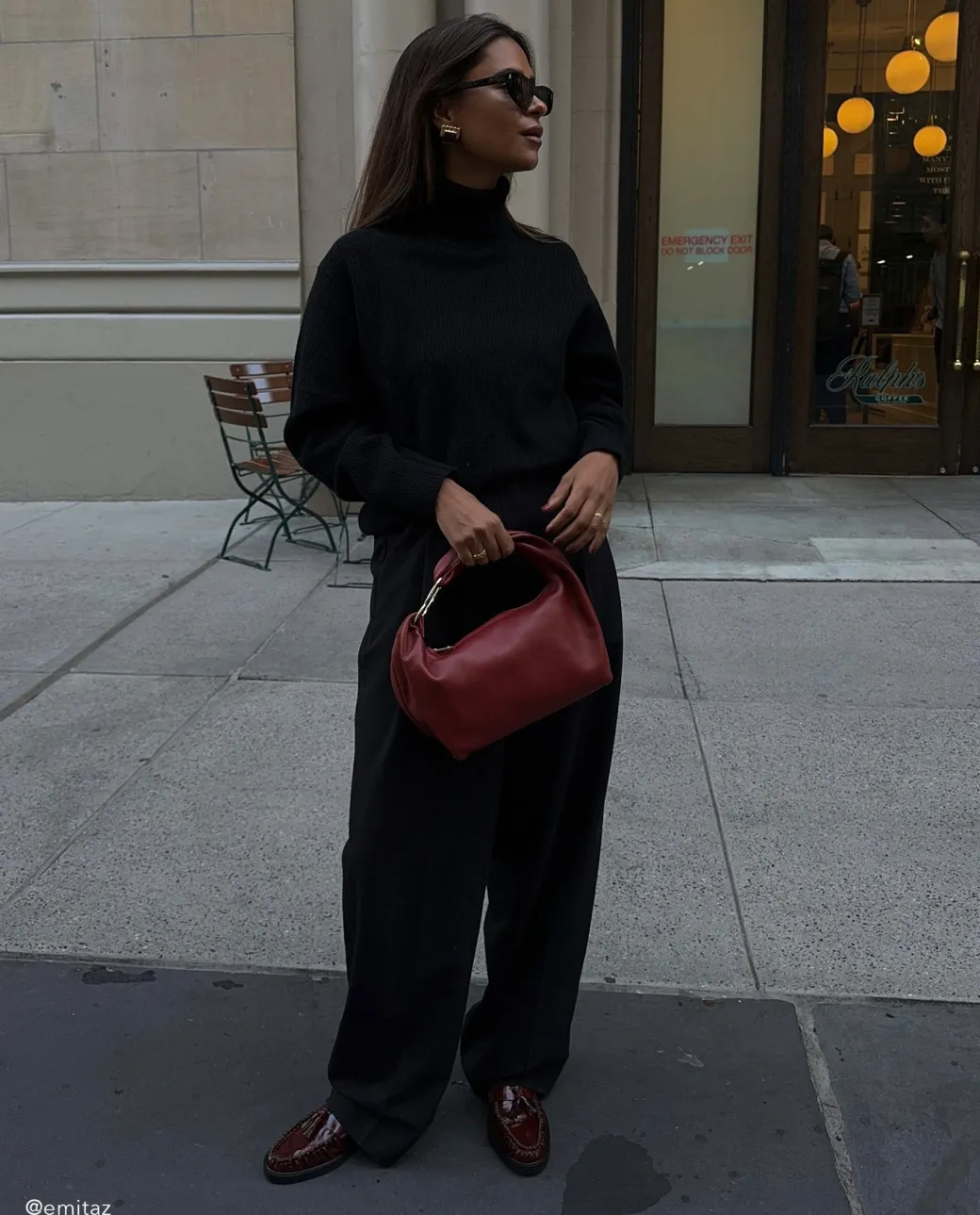 amanda_shoulder_bag_leath_7-1.webp Shoulder Bags^Flattered Amanda Shoulder Bag Leather Red Brick