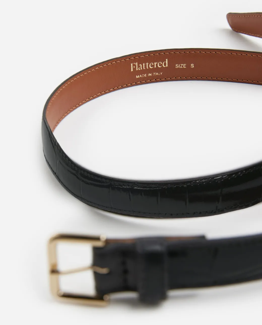 barbara_belt_leather_blac_3-1.webp Belts^Flattered Barbara Belt Leather Croco Black
