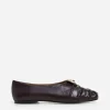 Ballet Flats^Flattered Barbro Leather Burgundy