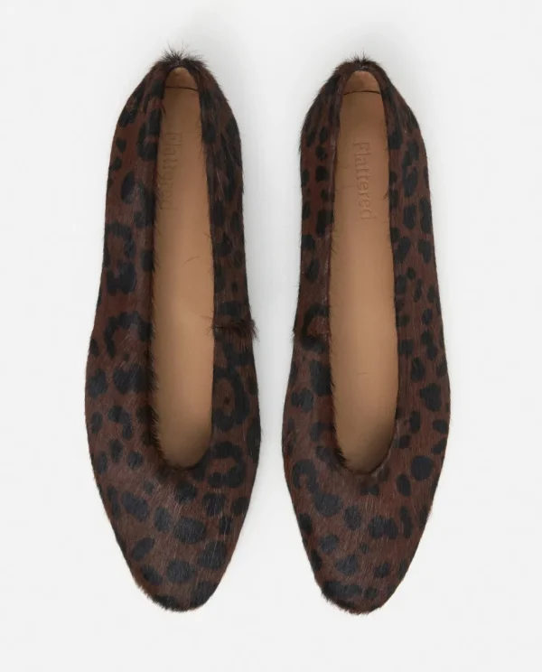 Ballet Flats^Flattered Belinda Leather Leo Hair