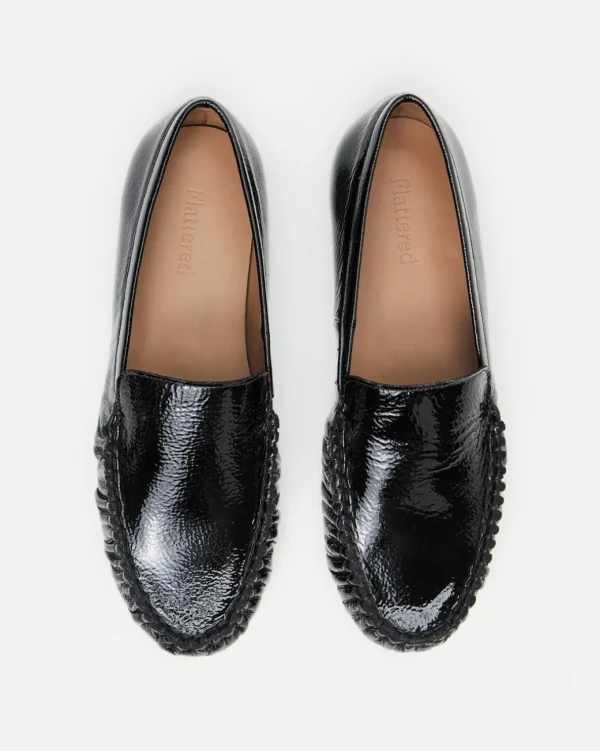 Loafers^Flattered Bess Leather Patent Black