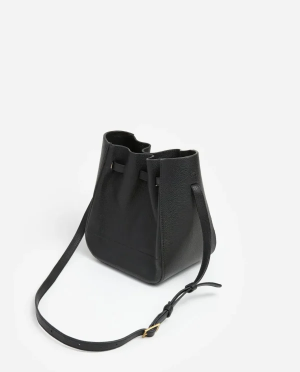 Shoulder Bags | Crosshoulder Bag^Flattered Bo Mini Bucket Leather Black