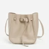 Shoulder Bags | Crosshoulder Bag^Flattered Bo Mini Bucket Leather Taupe