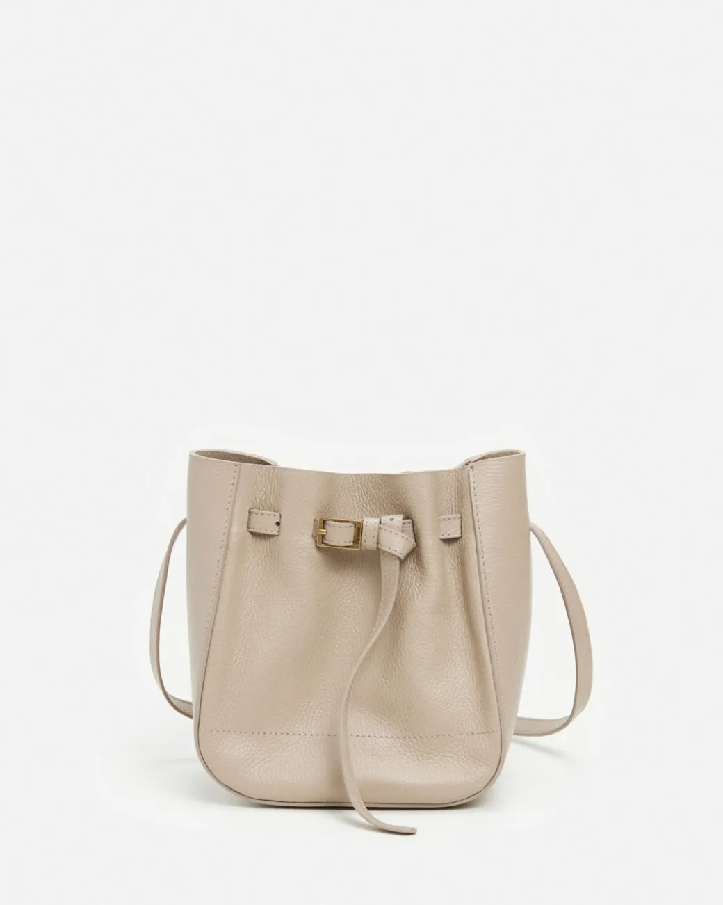 bo_mini_bucket_leather_ta_1.webp Shoulder Bags | Crosshoulder Bag^Flattered Bo Mini Bucket Leather Taupe