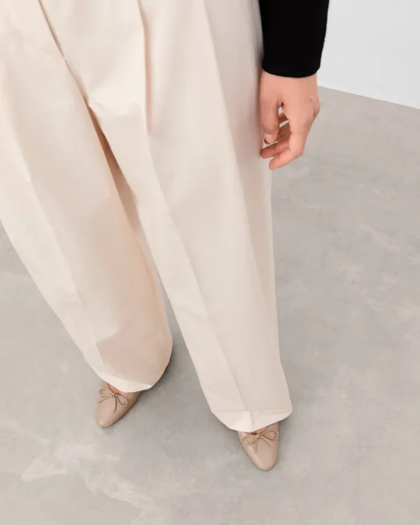 Ballet Flats^Flattered Bodil Leather Taupe