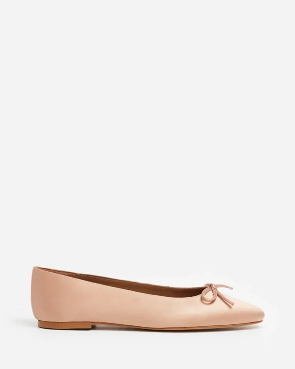 Ballet Flats^Flattered Bodil Satin Rose