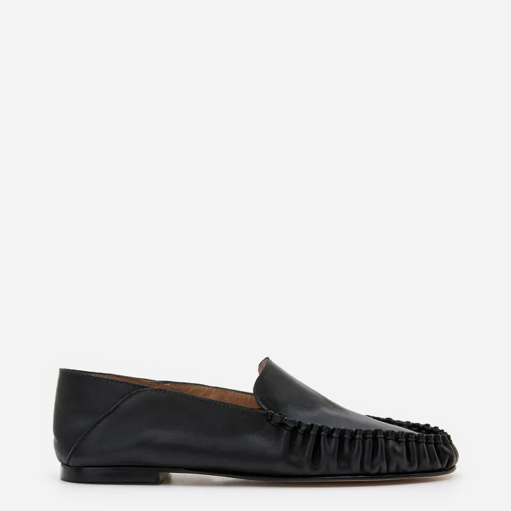 bon_bon_leather_black_0.webp Loafers^Flattered Bon Bon Leather Black
