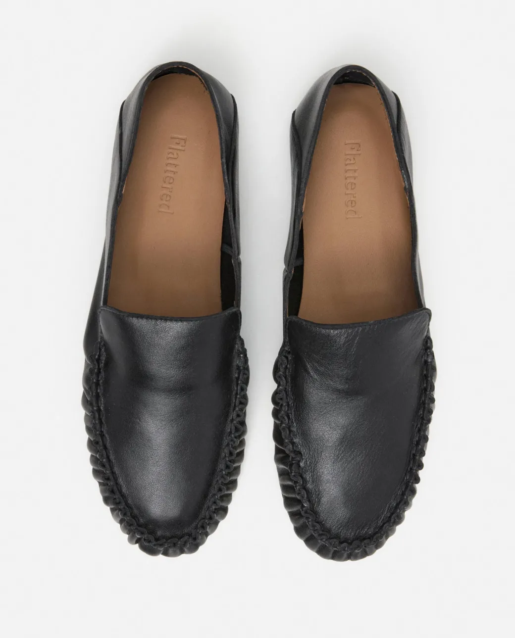 bon_bon_leather_black_3.webp Loafers^Flattered Bon Bon Leather Black