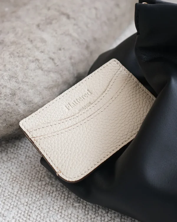 Accessories^Flattered Bonnie Cardholder Leather Creme