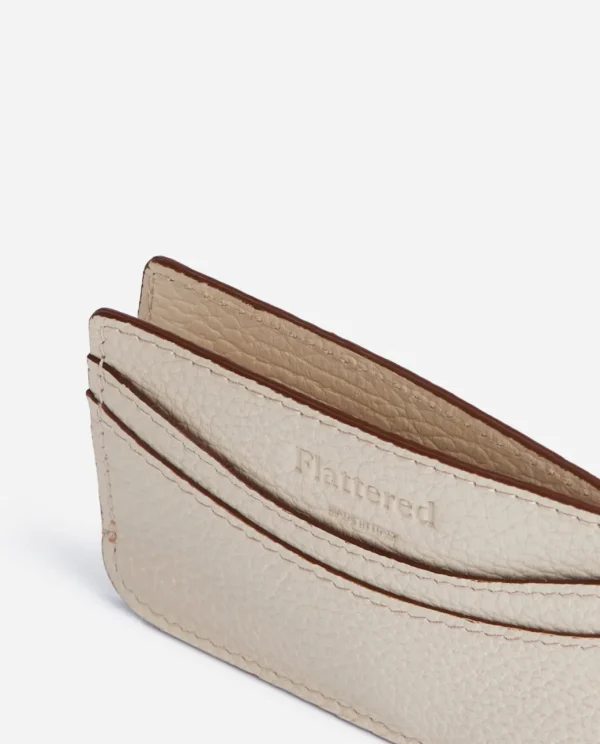 Accessories^Flattered Bonnie Cardholder Leather Creme