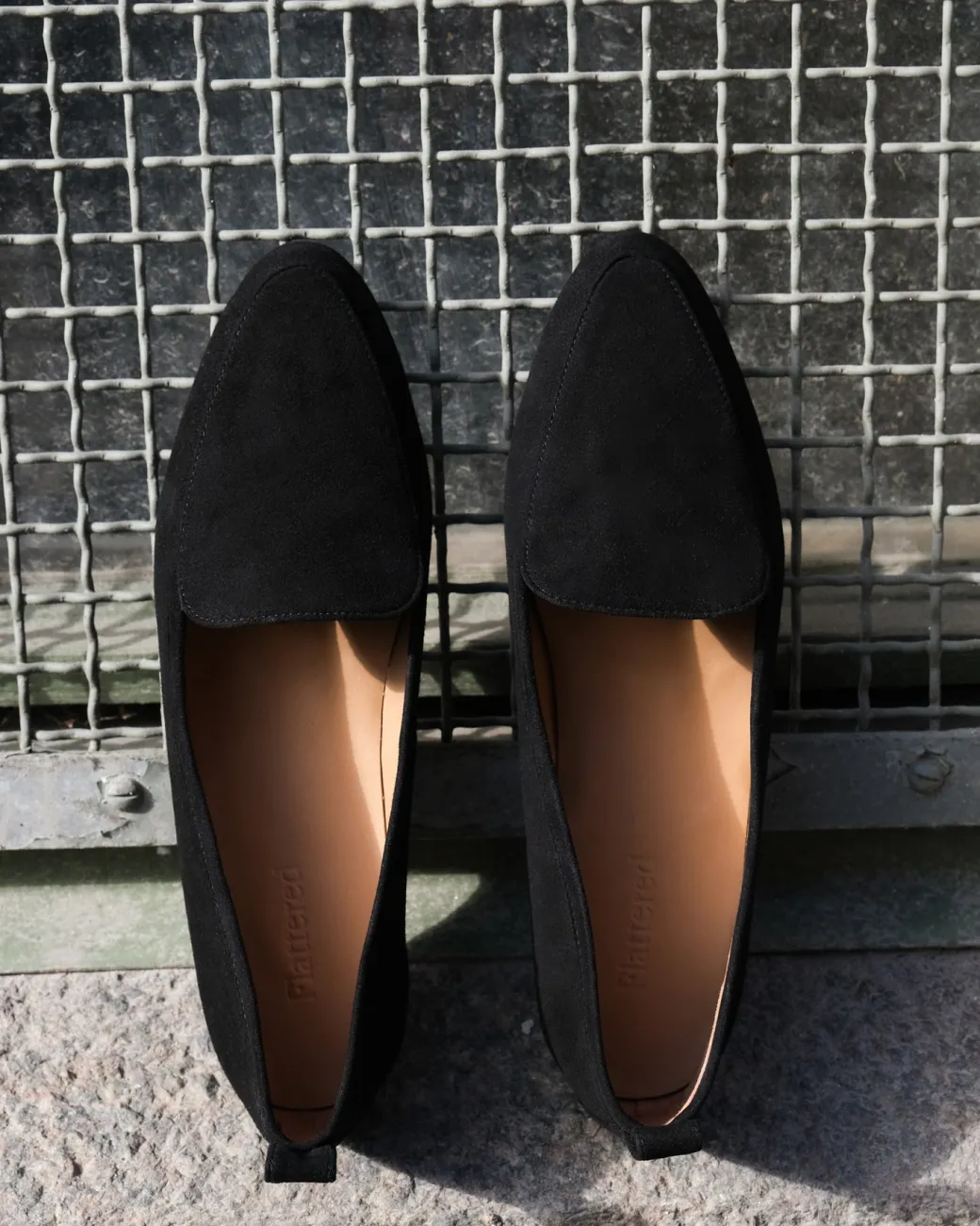 cajsa_suede_black_6.webp Loafers^Flattered Cajsa Suede Black