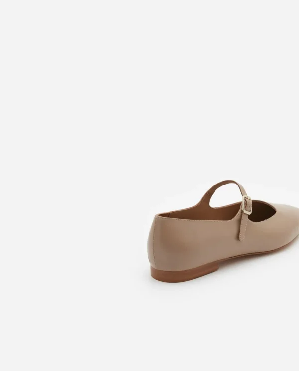 Ballet Flats^Flattered Camila Leather Beige