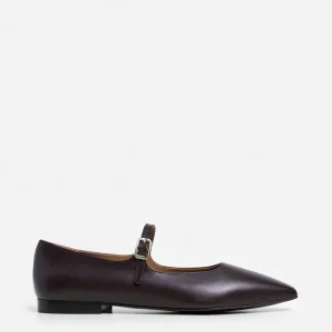 Ballet Flats^Flattered Camila Leather Burgundy