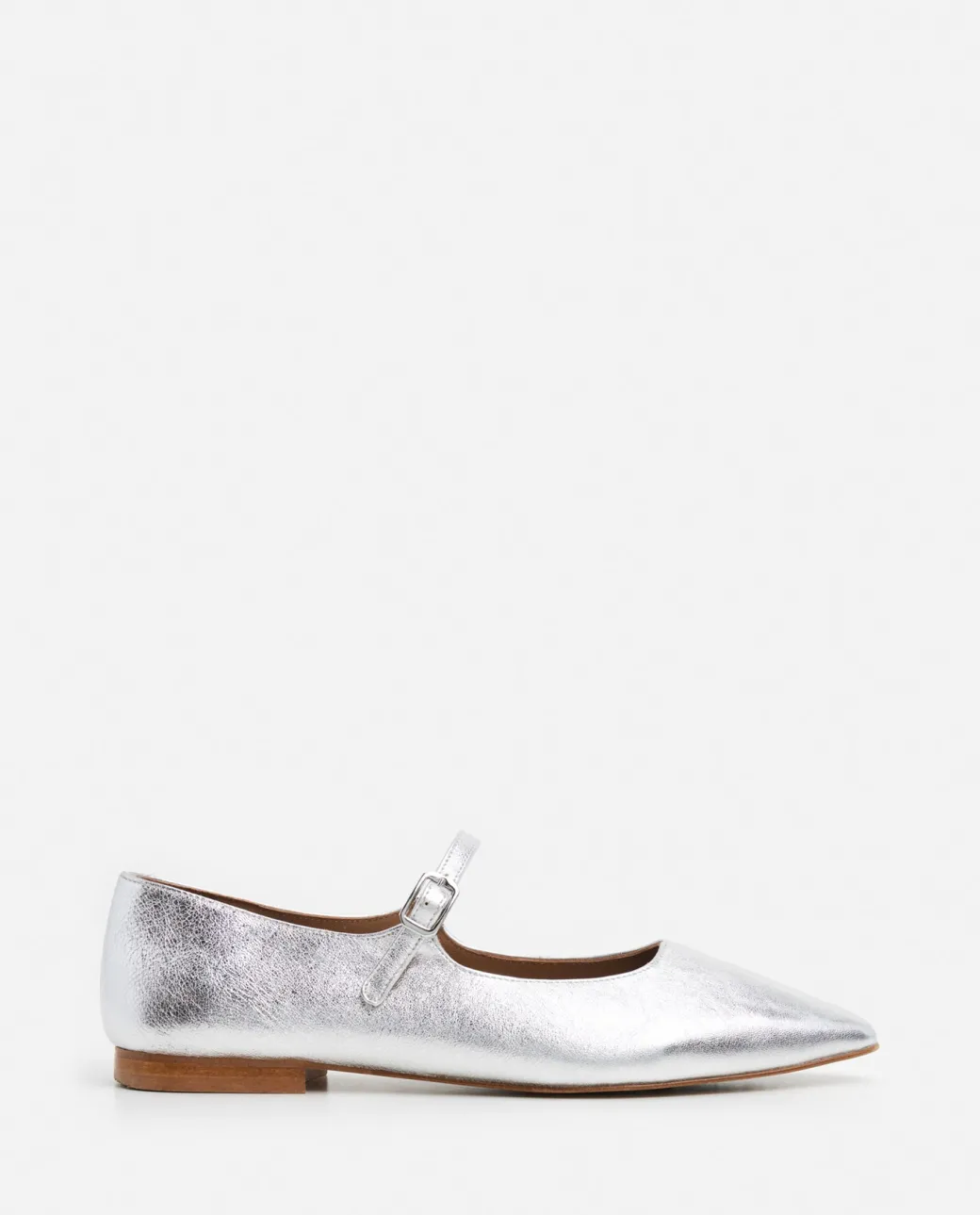 camila_leather_silver_1.webp Ballet Flats^Flattered Camila Leather Silver