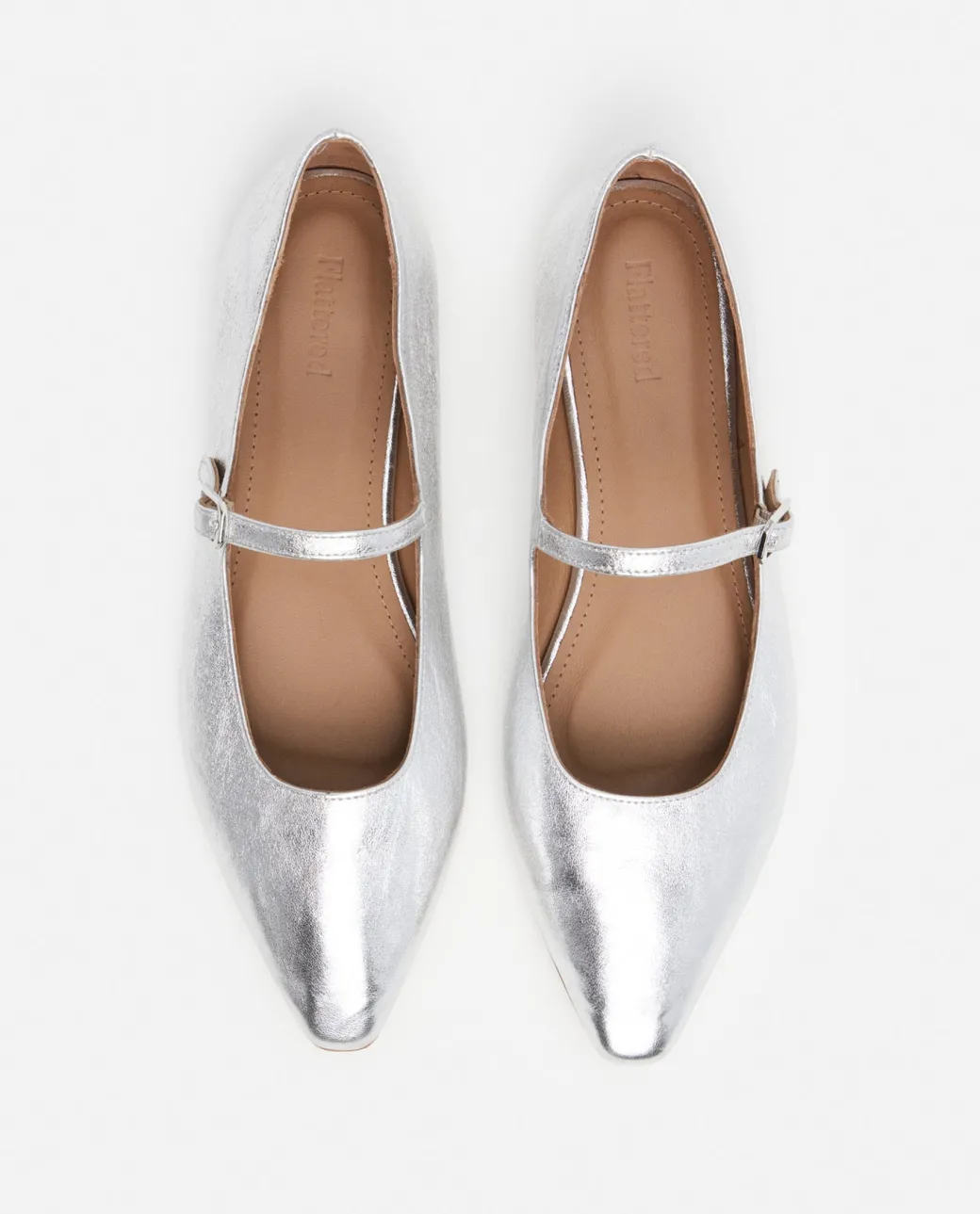 camila_leather_silver_2.webp Ballet Flats^Flattered Camila Leather Silver