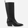 High-Shaft Boots | Boots^Flattered Carla Leather Black