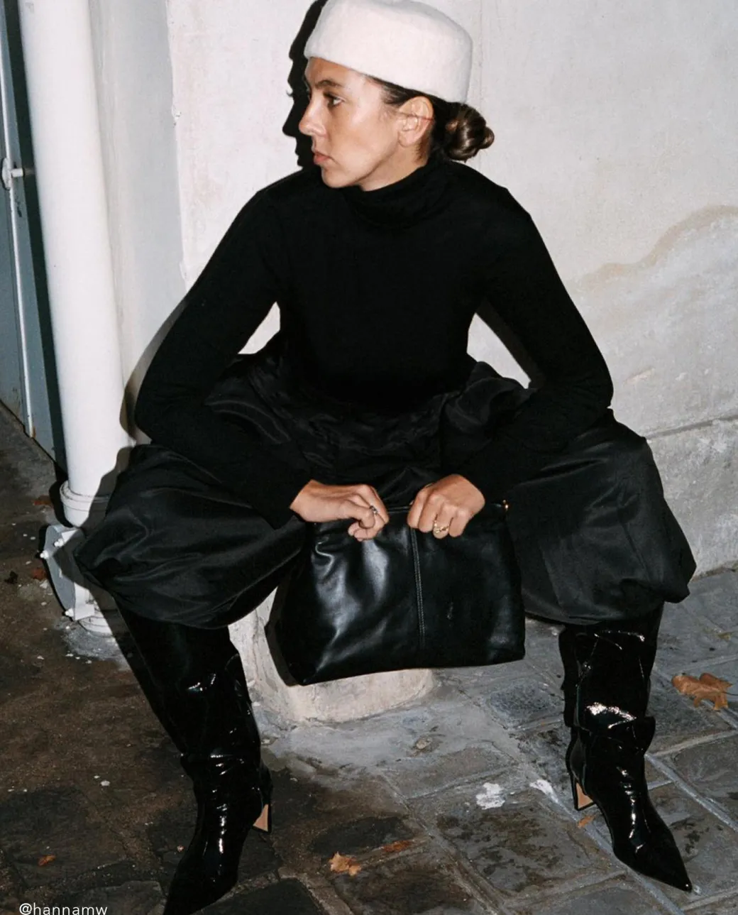 carmen_leather_patent_bla_6.webp High-Shaft Boots | Boots^Flattered Carmen Leather Patent Black