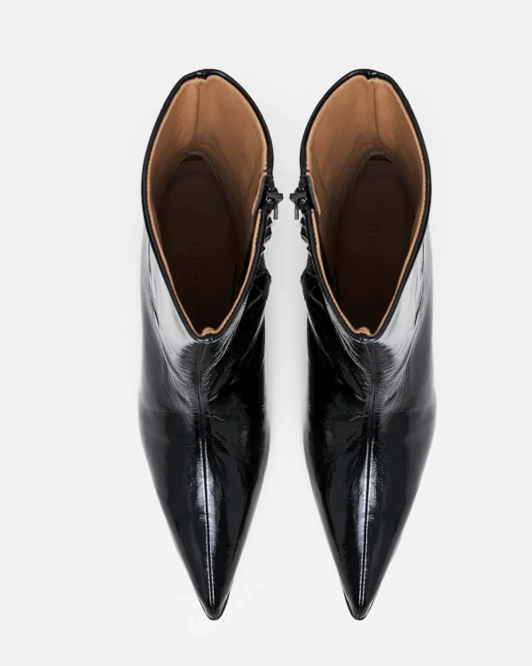 Boots^Flattered Cass Leather Patent Black
