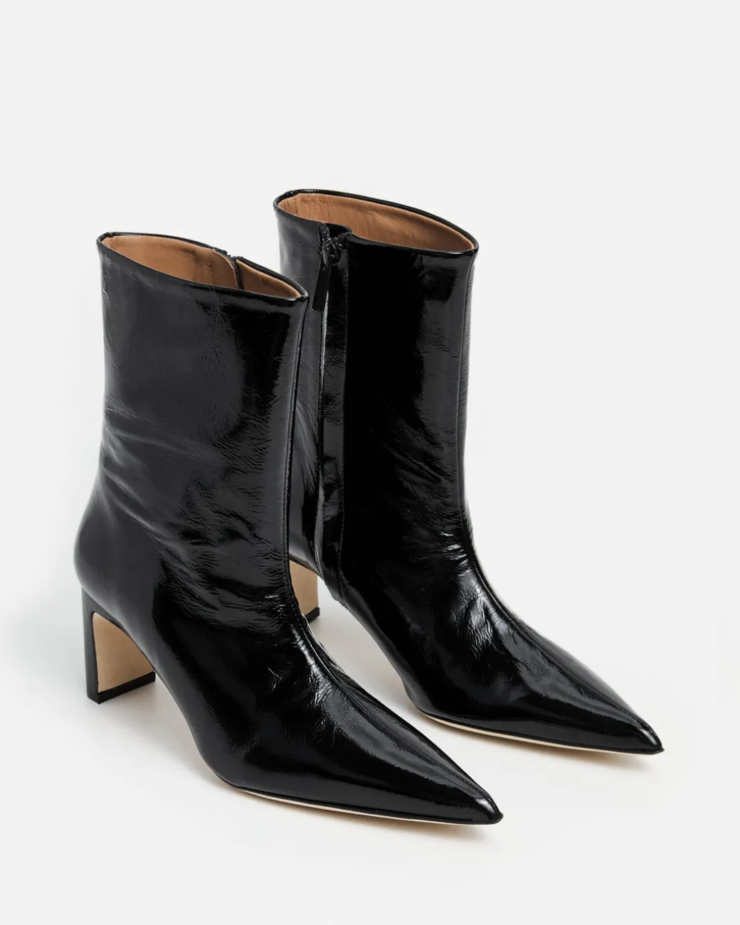 cass_leather_patent_black_4.webp Boots^Flattered Cass Leather Patent Black