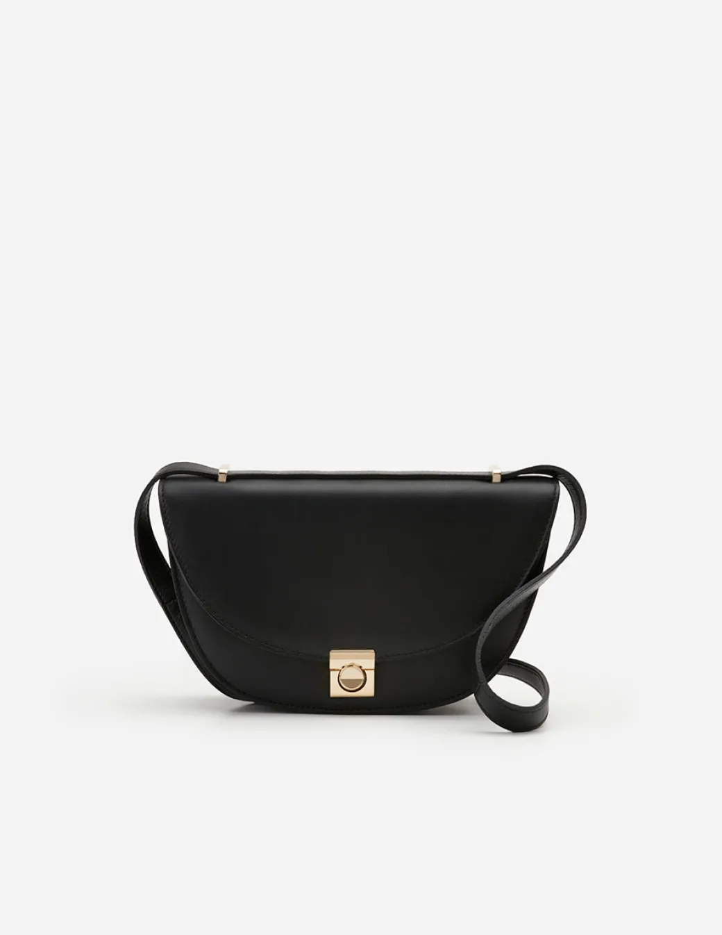 cindy_crossbody_leather_b_1.webp Crosshoulder Bag | Shoulder Bags^Flattered Cindy Crossbody Leather Black