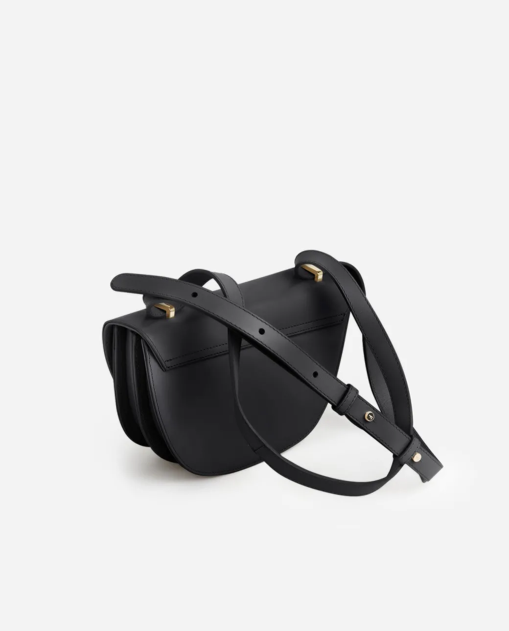 cindy_crossbody_leather_b_6.webp Crosshoulder Bag | Shoulder Bags^Flattered Cindy Crossbody Leather Black