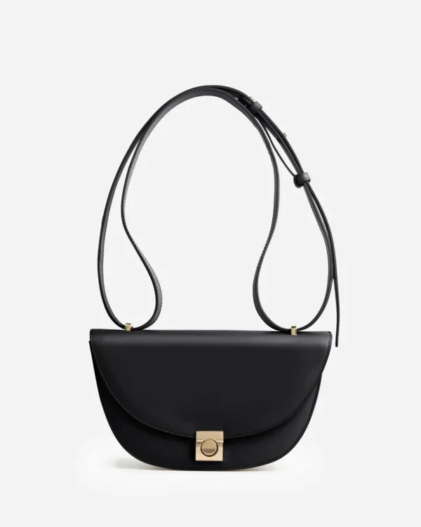 Crosshoulder Bag | Shoulder Bags^Flattered Cindy Crossbody Leather Black