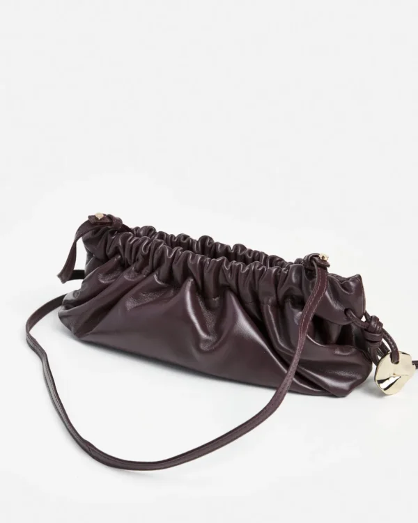 Clutch Bags^Flattered Cissi Clutch Bag Leather Burgundy