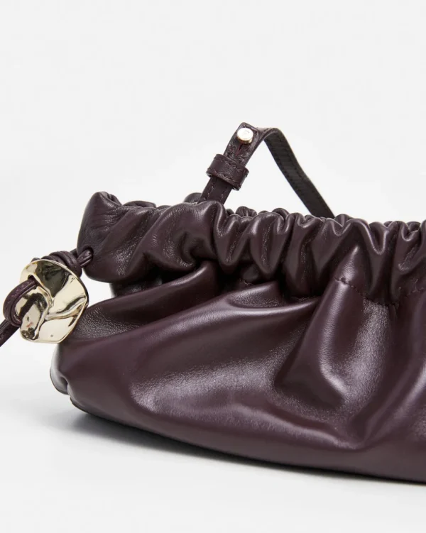 Clutch Bags^Flattered Cissi Clutch Bag Leather Burgundy