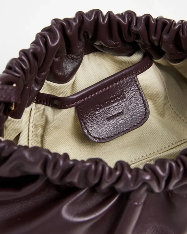 Clutch Bags^Flattered Cissi Clutch Bag Leather Burgundy