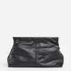Clutch Bags^Flattered Clay Clutch Leather Black