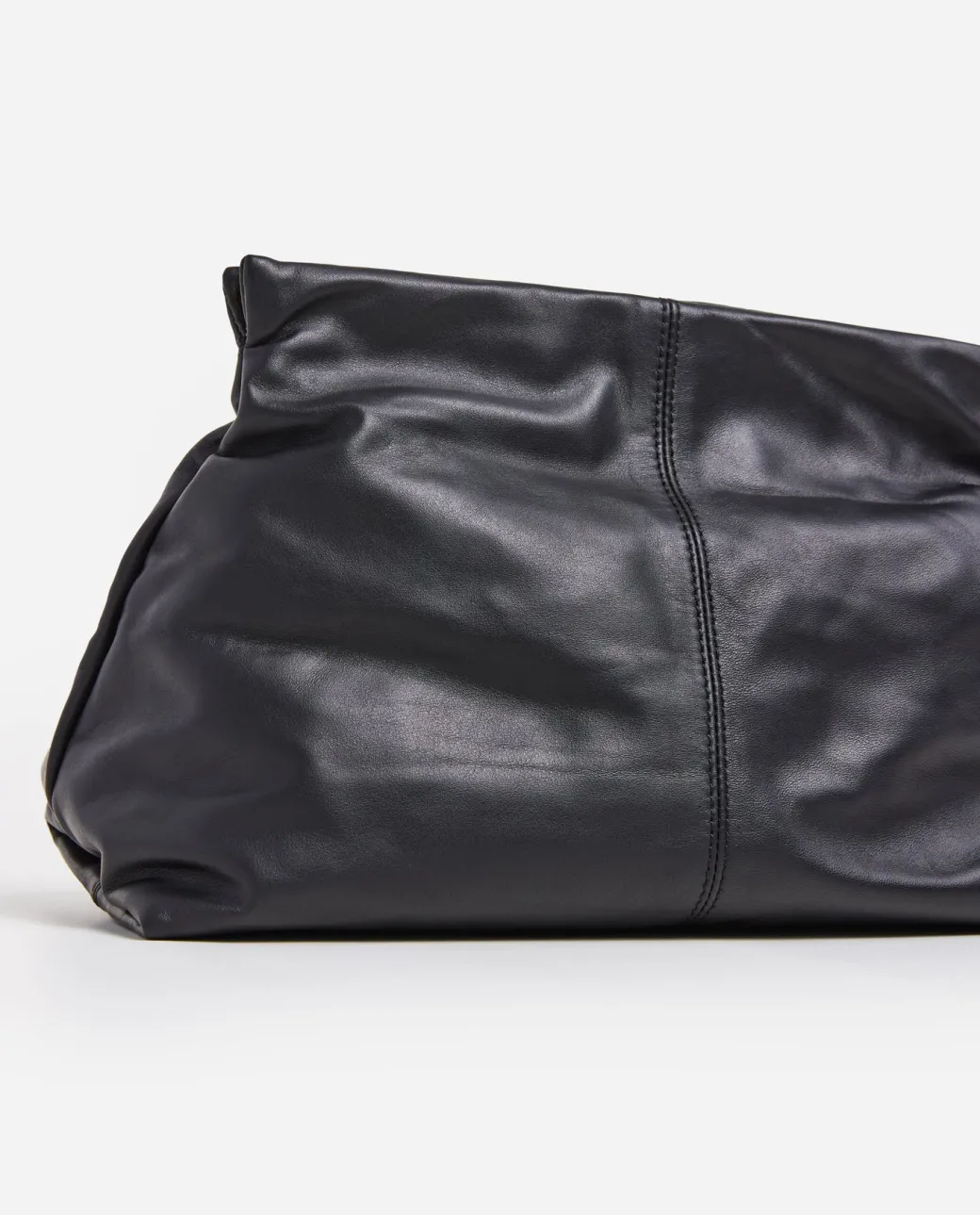 clay_clutch_leather_black_4.webp Clutch Bags^Flattered Clay Clutch Leather Black