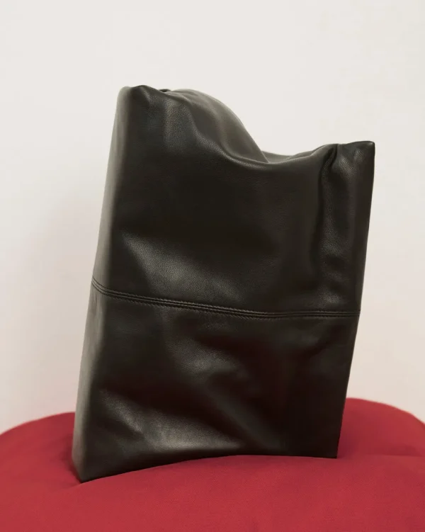Clutch Bags^Flattered Clay Clutch Leather Black