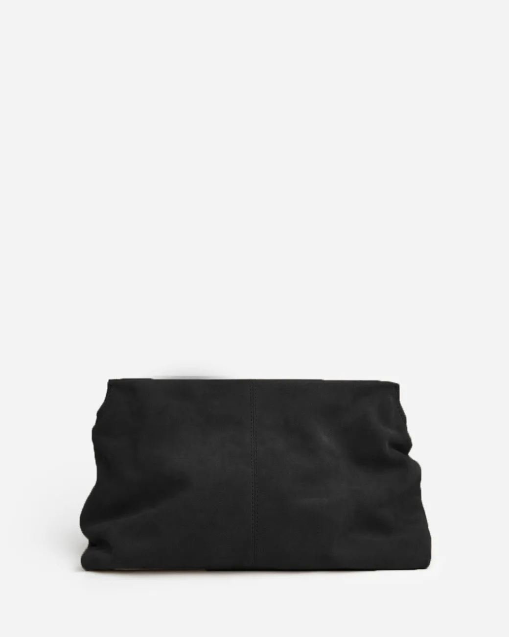 clay_clutch_suede_black_0.webp Clutch Bags^Flattered Clay Clutch Suede Black