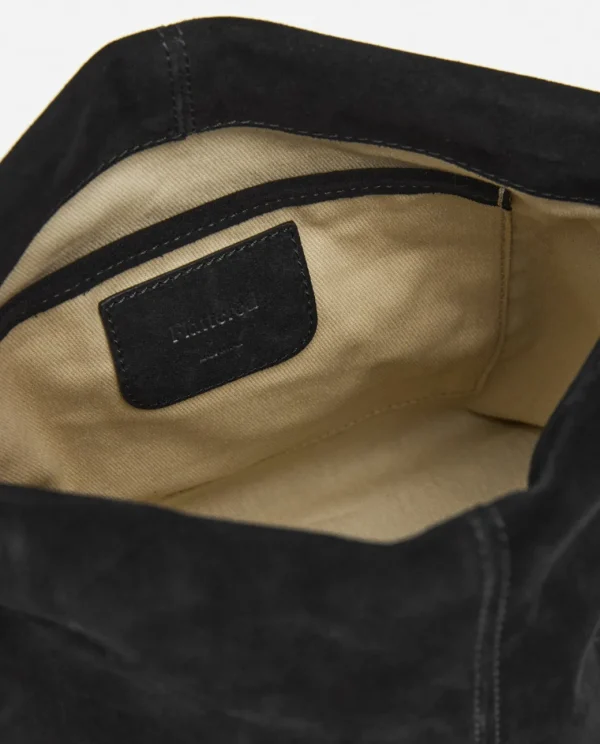 Clutch Bags^Flattered Clay Clutch Suede Black