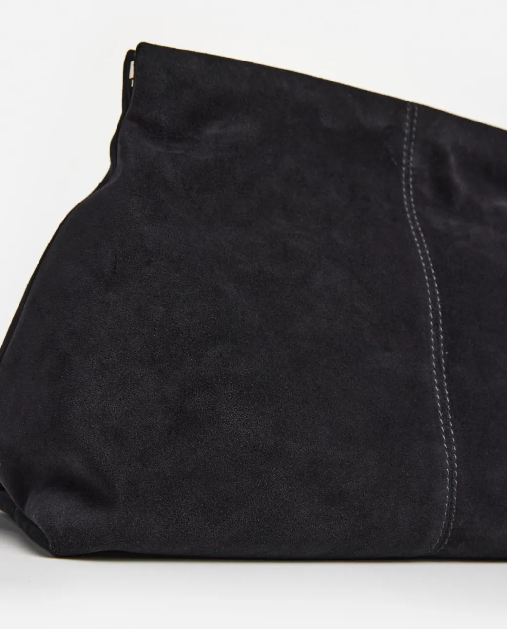 clay_clutch_suede_black_5.webp Clutch Bags^Flattered Clay Clutch Suede Black
