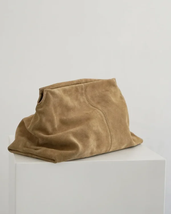Clutch Bags^Flattered Clay Clutch Suede Sand