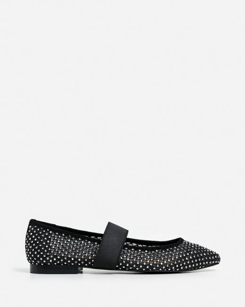 cornelia_textile_glitter__1.webp Ballet Flats^Flattered Cornelia Textile Glitter Black