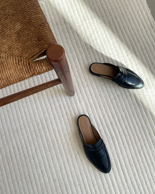 Loafers^Flattered Diana Leather Black