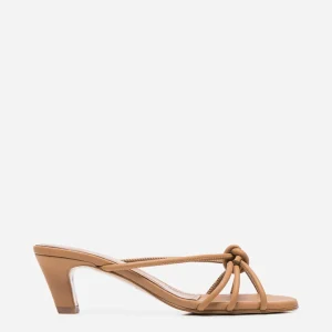 Heels^Flattered Eunice Leather Cognac