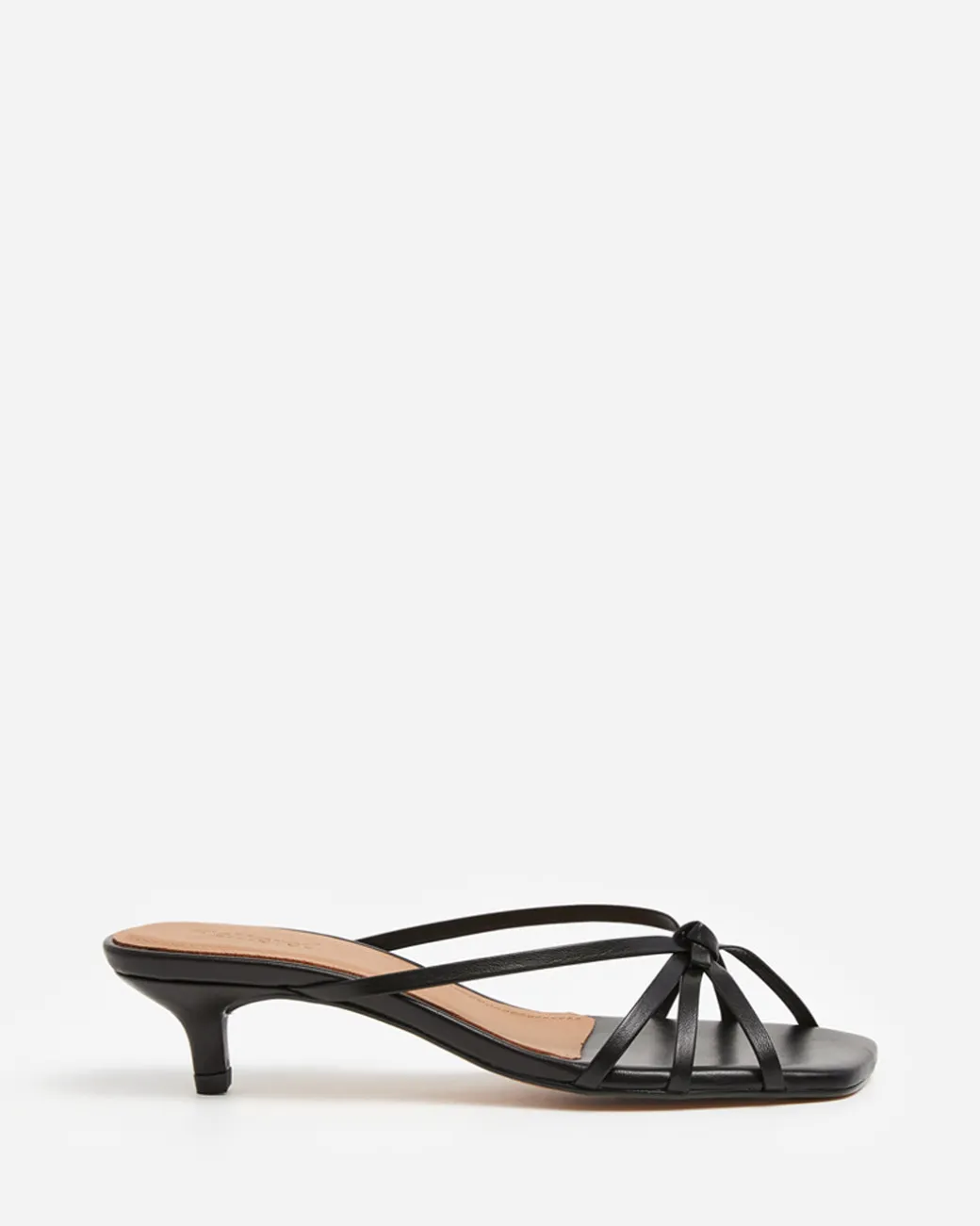 eunisa_leather_black_1.webp Heeled Sandals | Heels^Flattered Eunisa Leather Black
