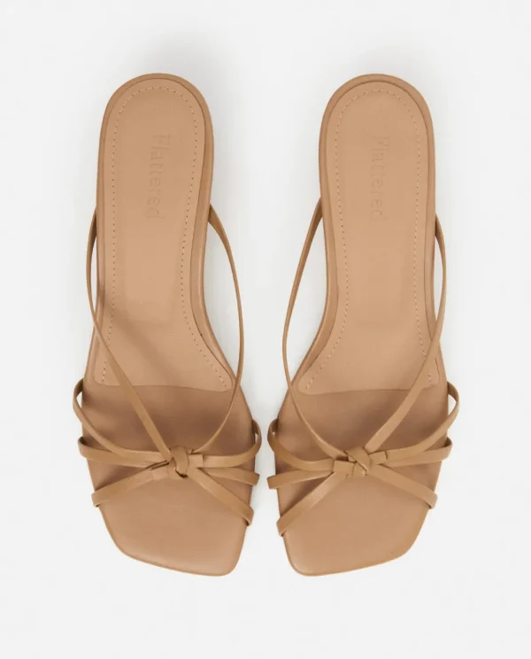 Heeled Sandals | Heels^Flattered Eunisa Leather Cognac
