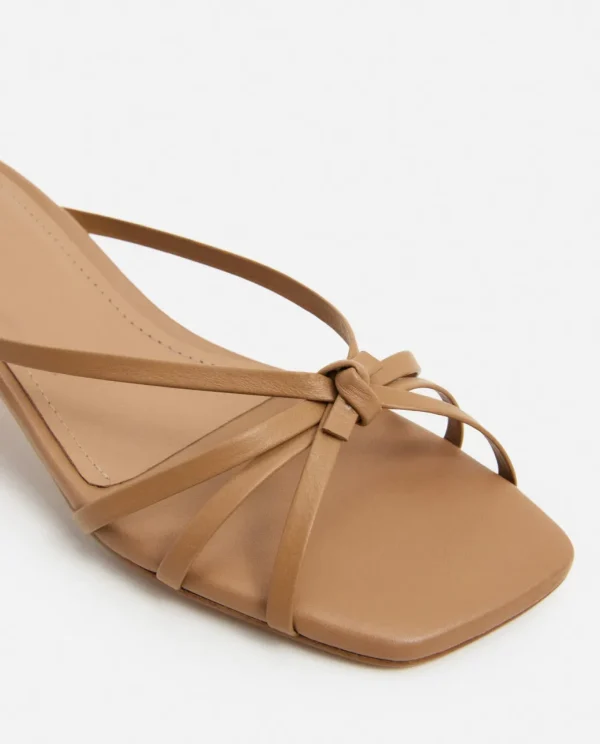 Heeled Sandals | Heels^Flattered Eunisa Leather Cognac