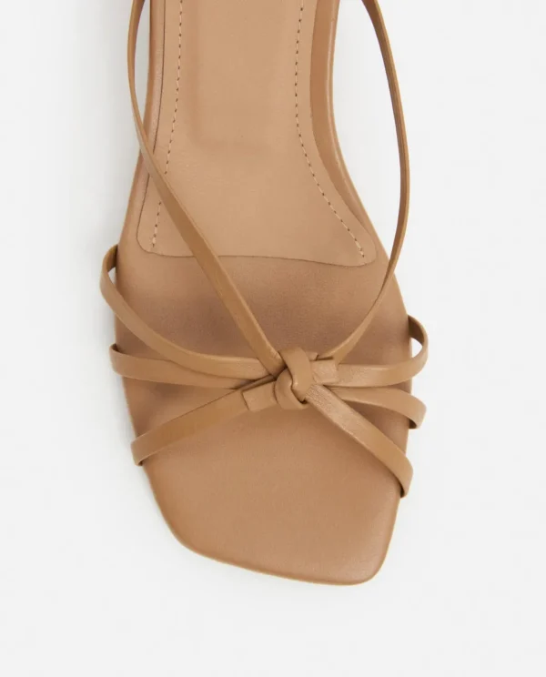 Heeled Sandals | Heels^Flattered Eunisa Leather Cognac