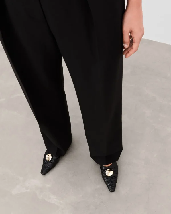 Ballet Flats^Flattered Florence Leather Black