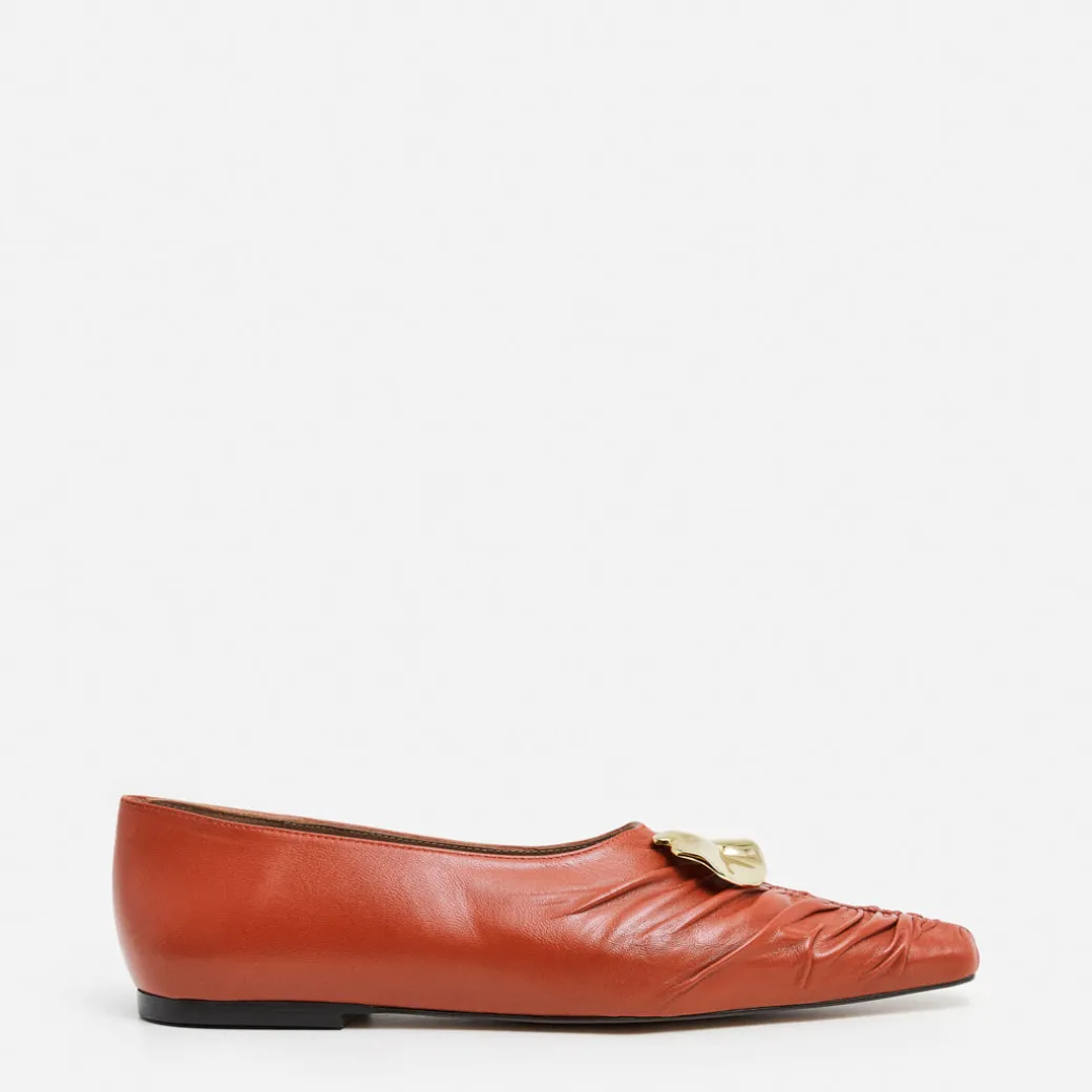 florence_leather_brick_re_0.webp Ballet Flats^Flattered Florence Leather Red Brick
