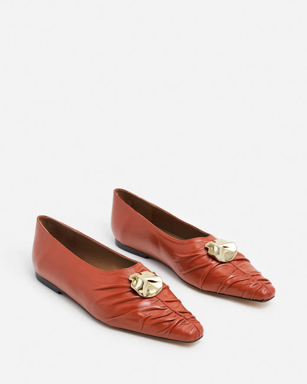 florence_leather_brick_re_6.webp Ballet Flats^Flattered Florence Leather Red Brick
