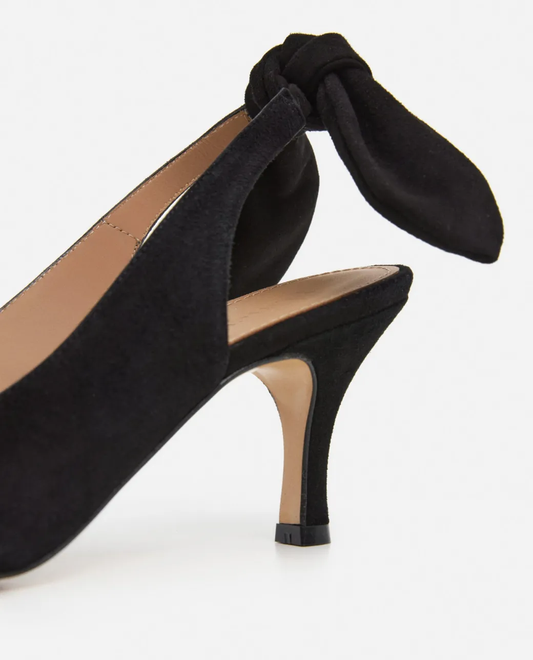 franchesca_bow_suede_blac_7.webp Heels^Flattered Franchesca Bow Suede Black